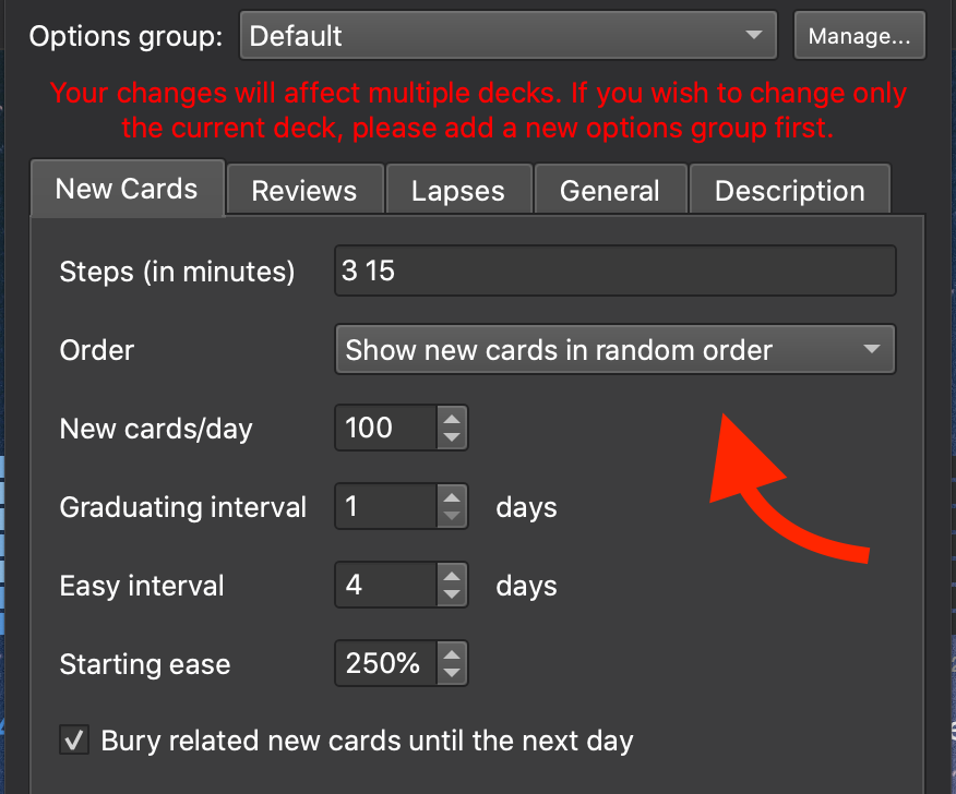 anki keyboard shortcuts