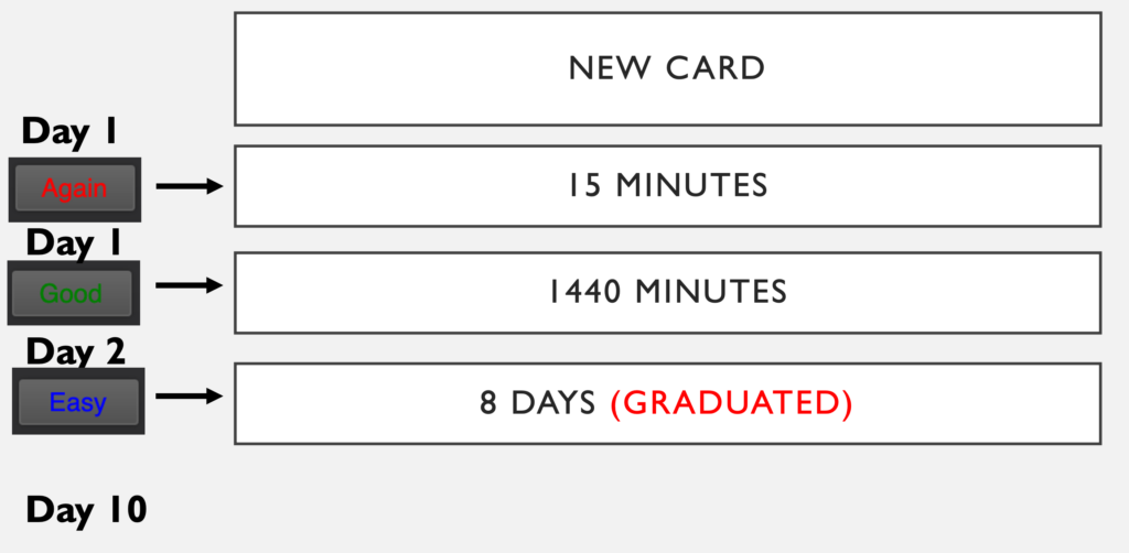 anki settings for frequent exams